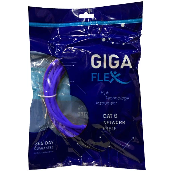 کابل-شبکه-Cat6-گیگافلکس-مدل-GI-UTP-5M-BLUE