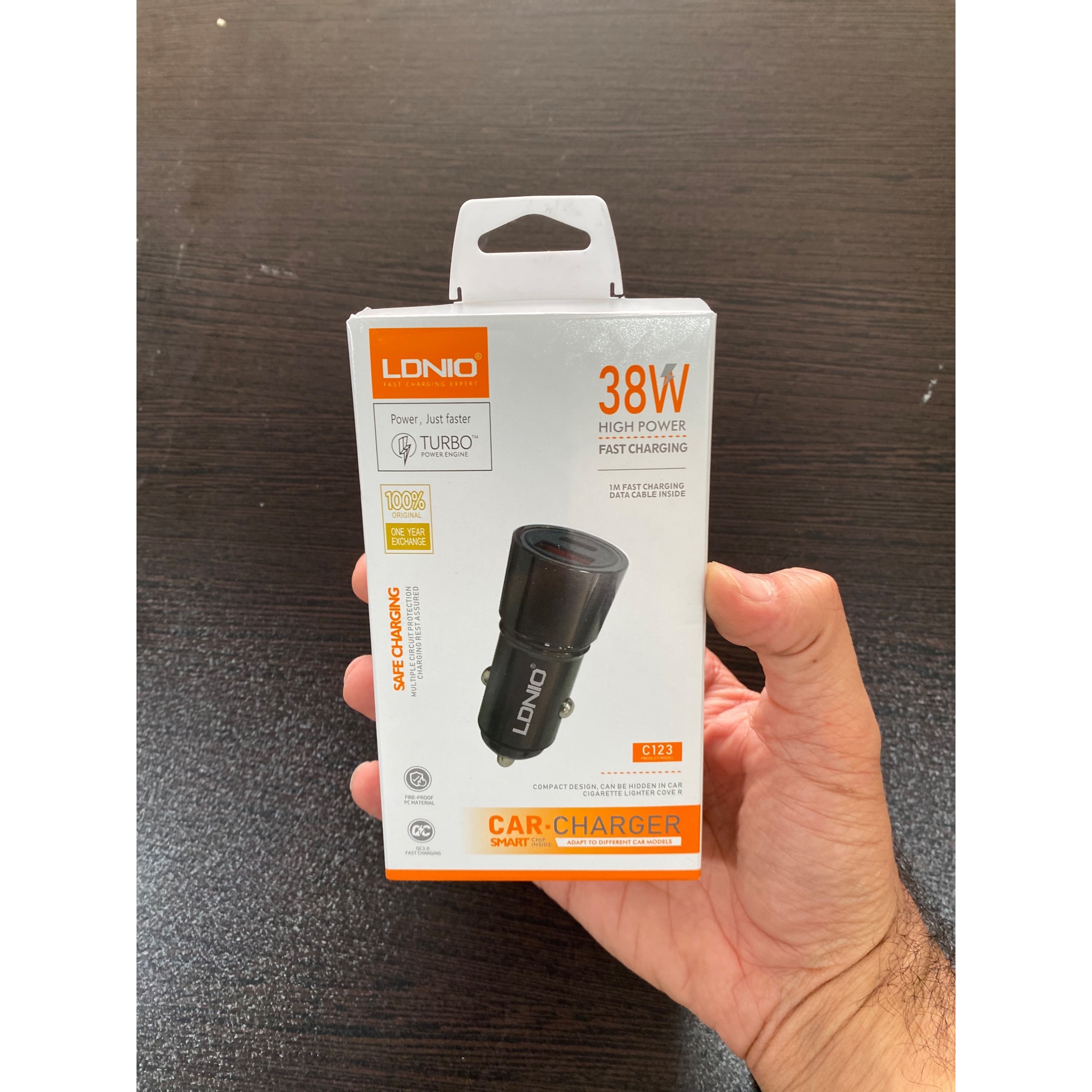 c123 car charger