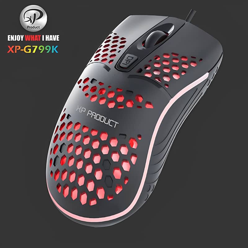 XP G799  موس سیمدار
